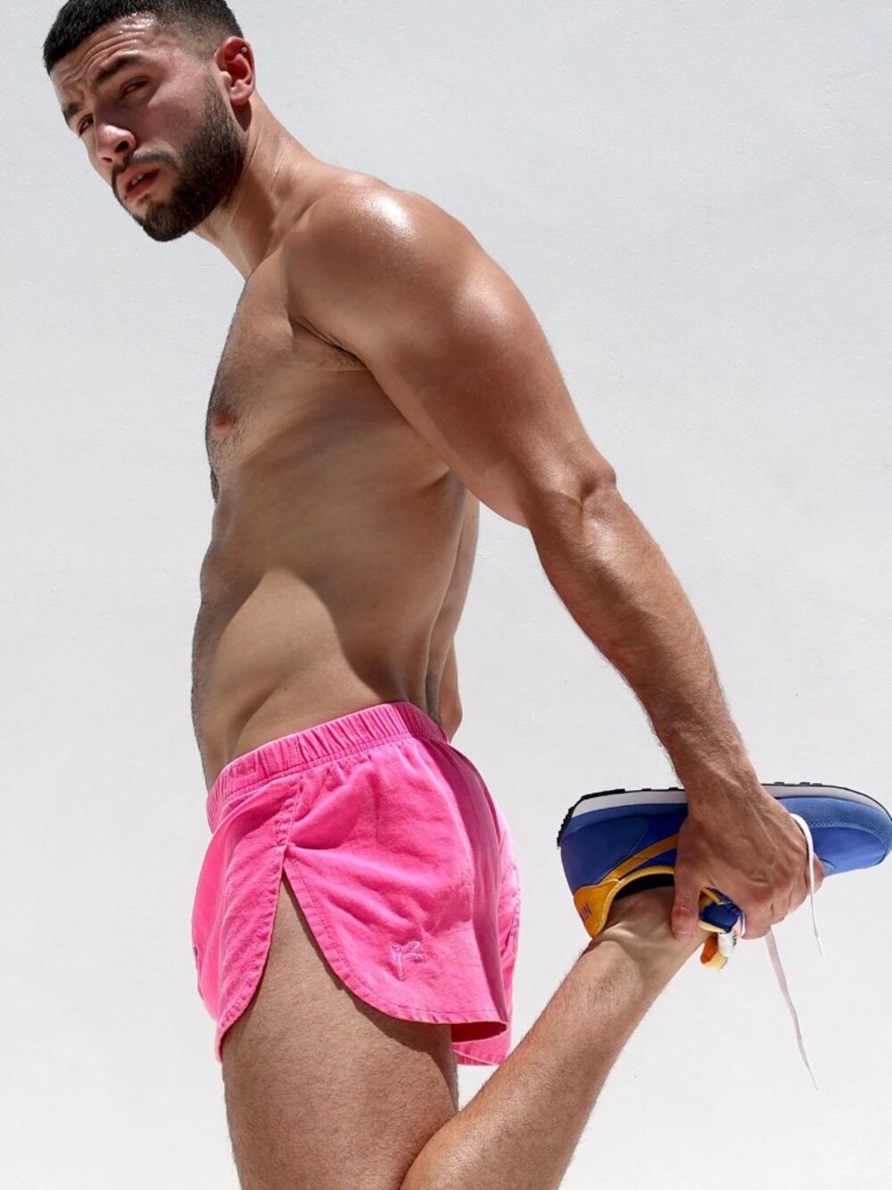 Rufskin Lee Shorts - Pink - Large - Picture 2 of 7